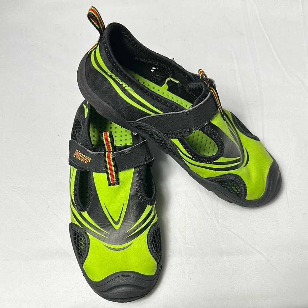 Nerf Green and Black Kids Water Adventure Shoes